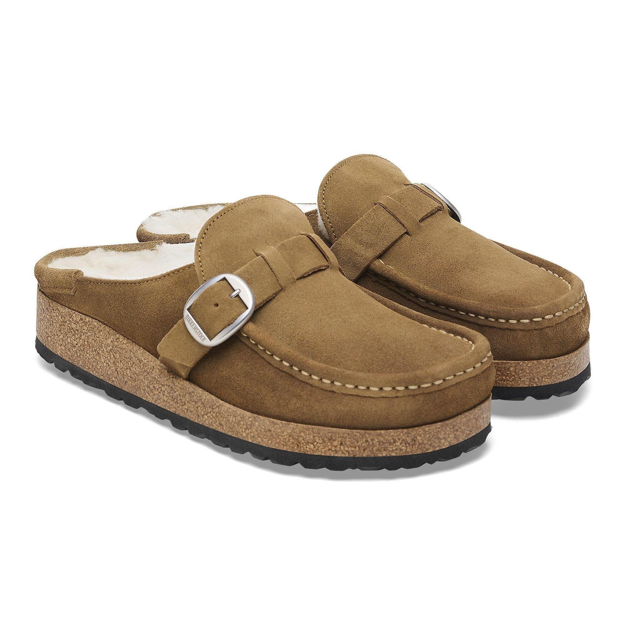 Boston Big Buckle Shearling Oiled Leather Zinfandel Product Image