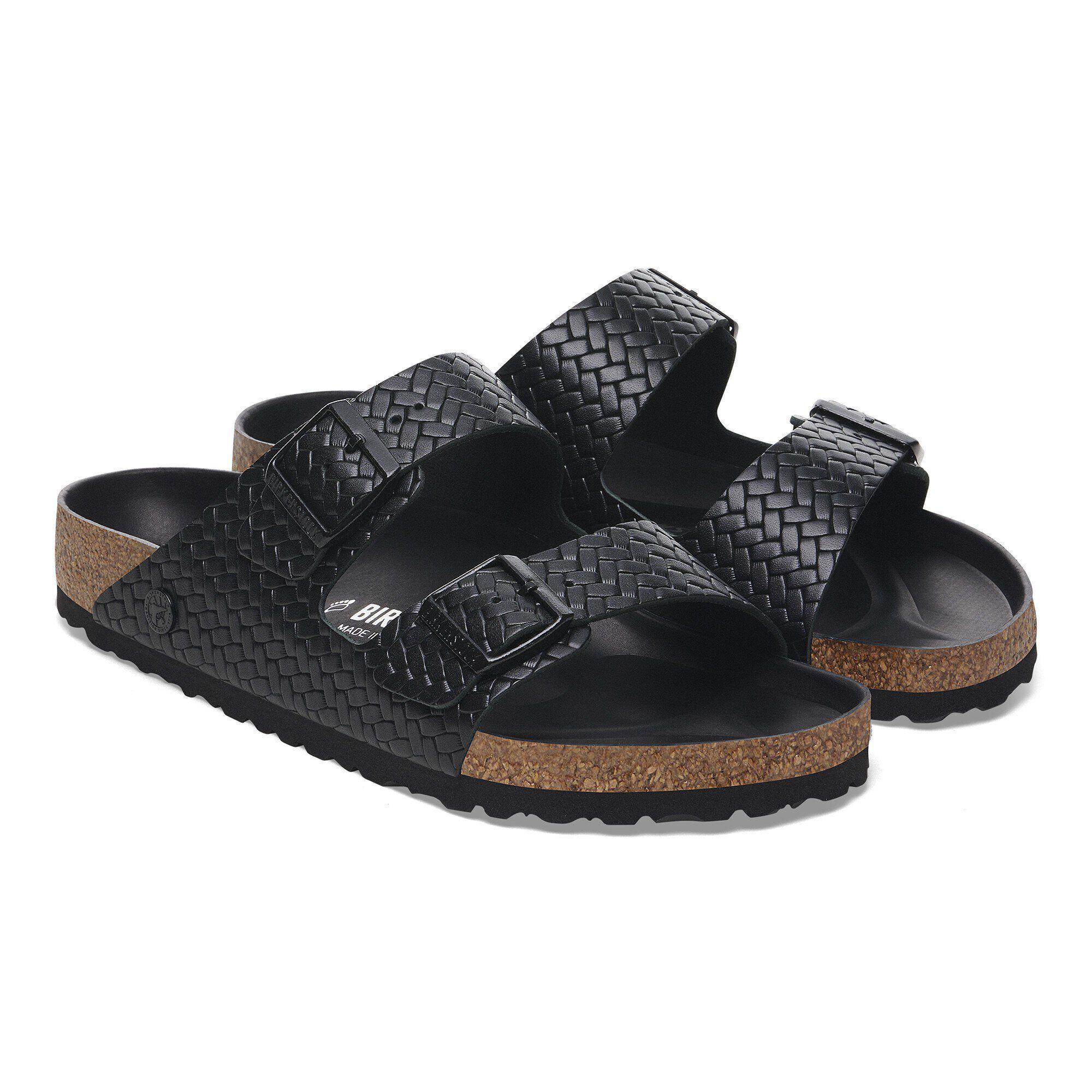 Arizona Leather Woven Embossed Black Product Image