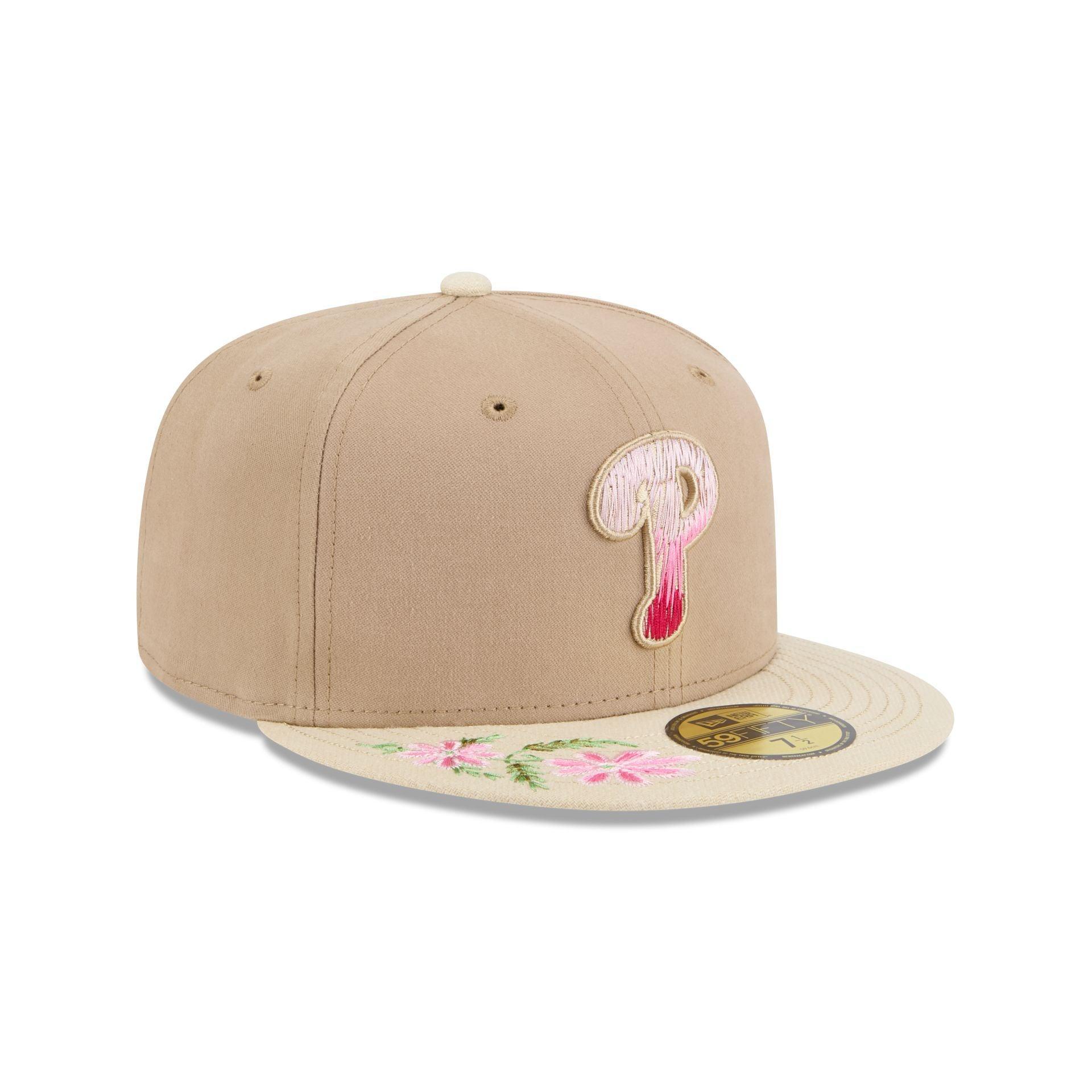 Philadelphia Phillies Hand Stitched Floral 59FIFTY Fitted Hat Male Product Image