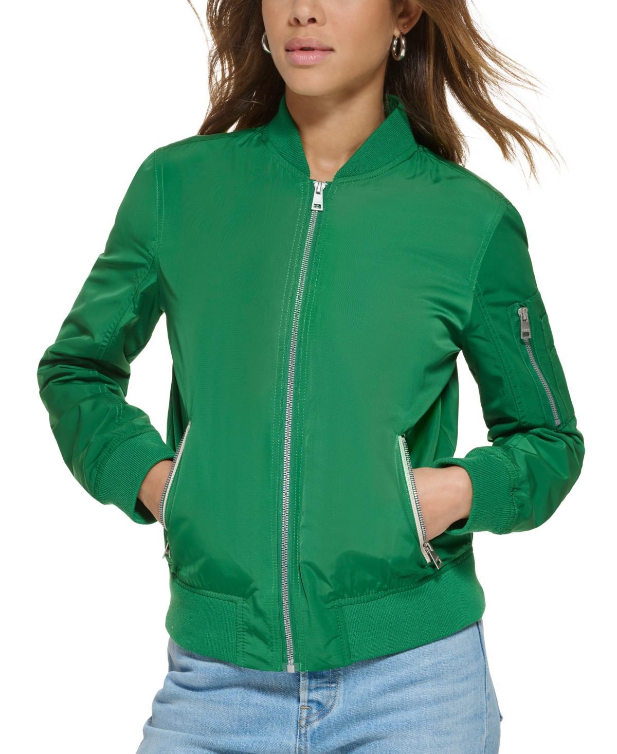 Women's Levi's® Newport Classic Bomber Jacket, Size: XL, Green Product Image