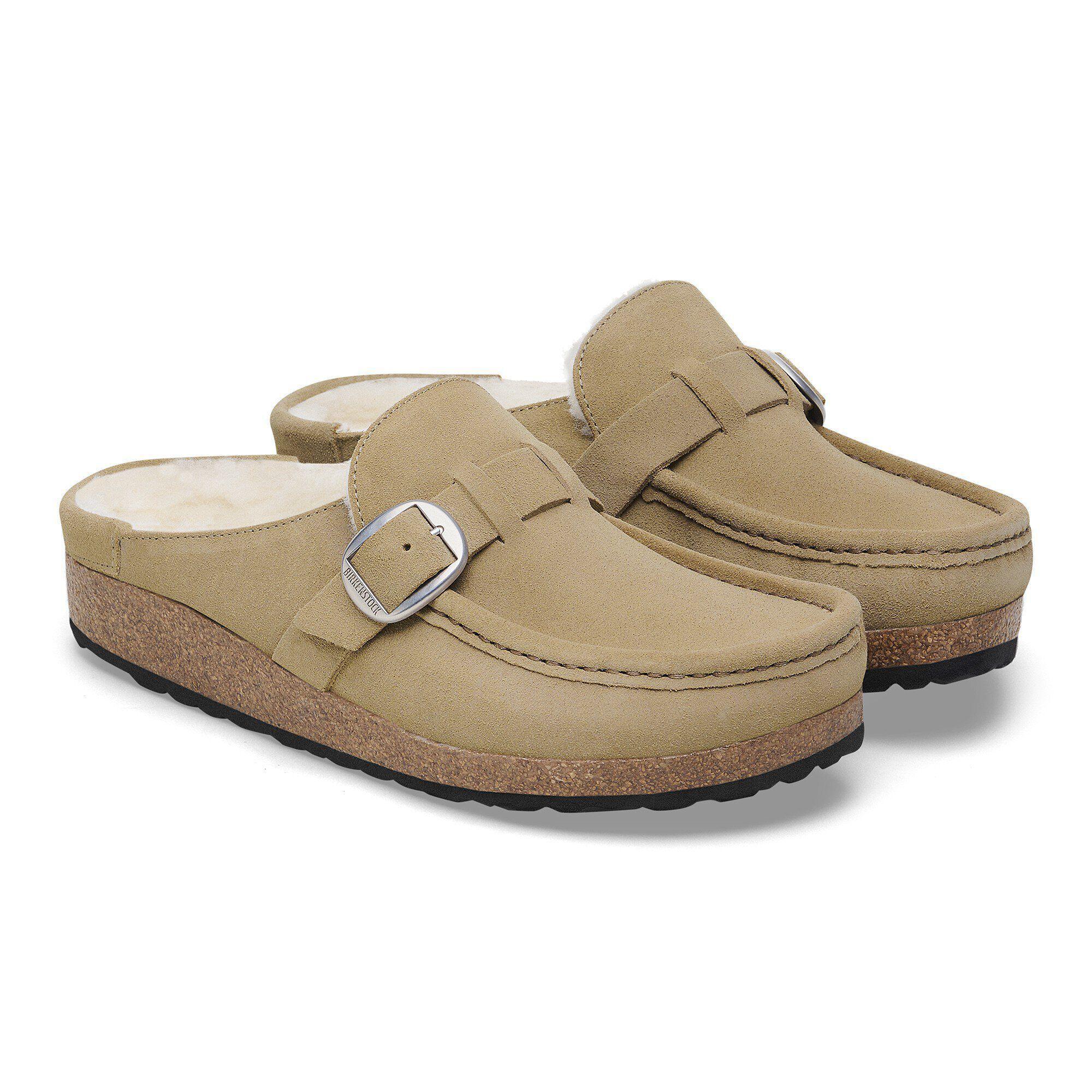 Buckley Shearling Suede Leather Product Image
