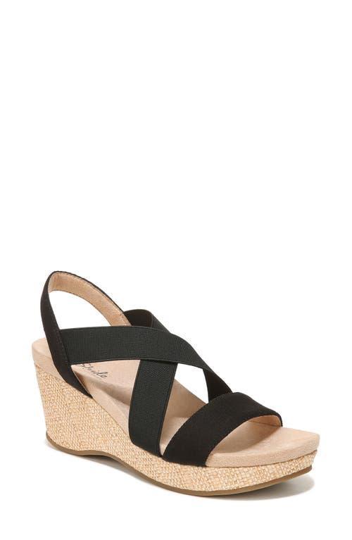 LifeStride Delta 2 Womens Slingback Wedge Sandals Product Image