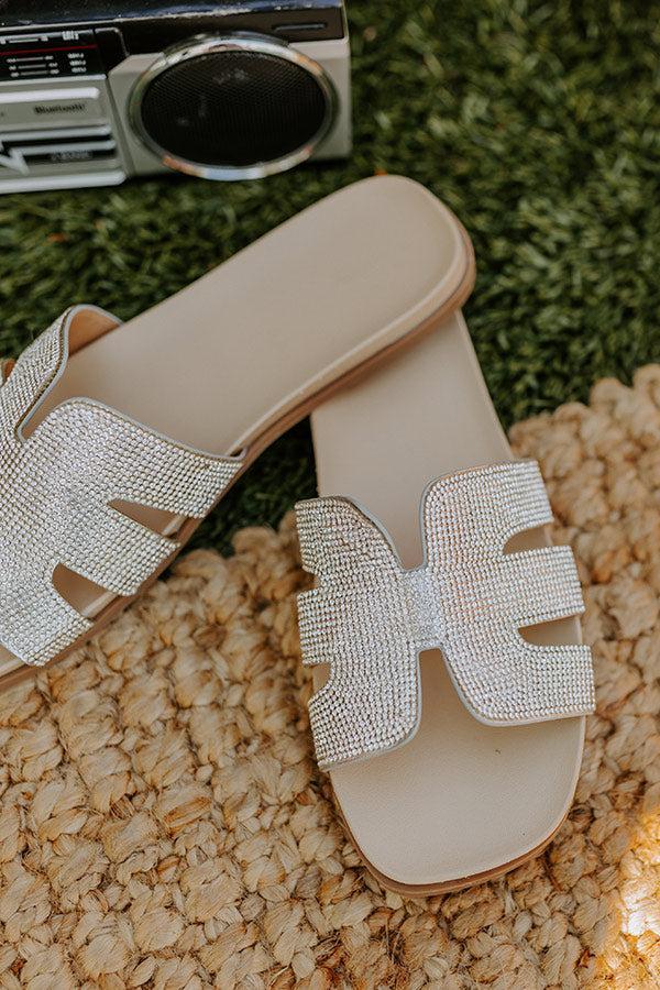 The Pally Rhinestone Sandal Product Image