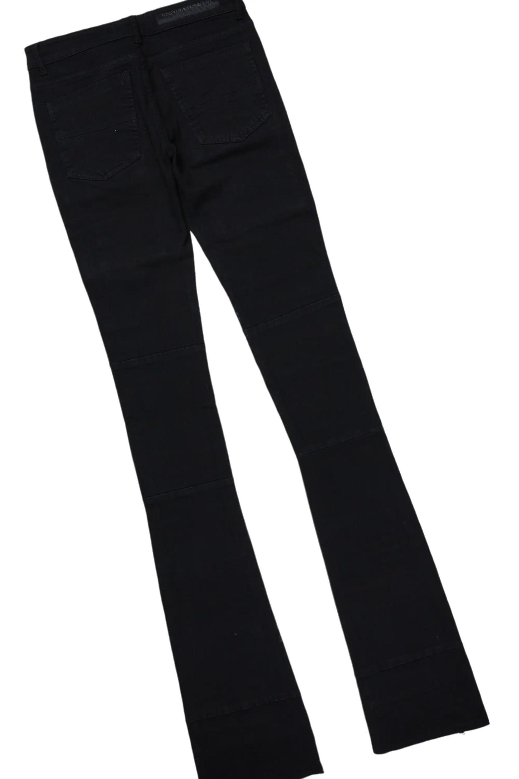 Tarl Black Hoodie/Super Stacked Flare Jean Bundle Male Product Image
