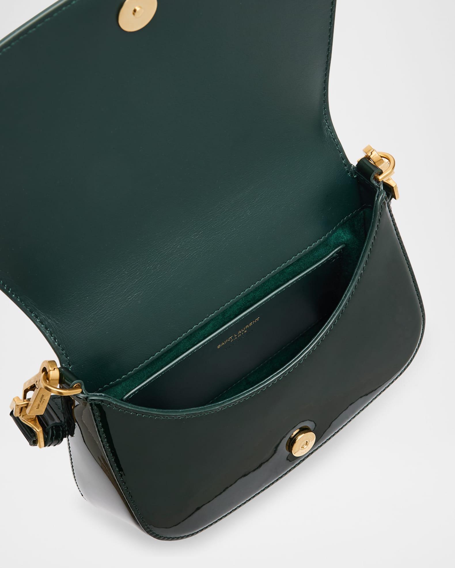 YSL Flap Top-Handle Bag in Patent Leather  Product Image