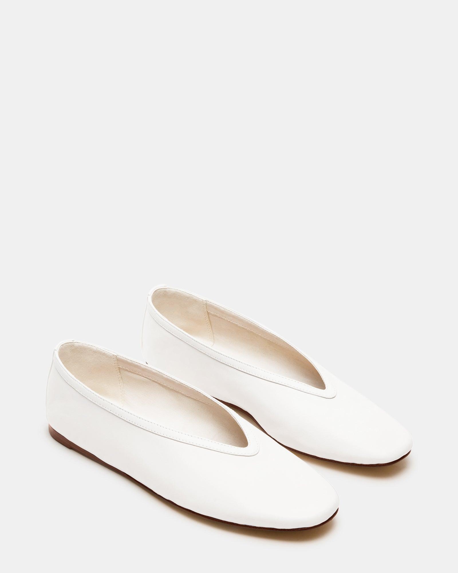 LENI WHITE LEATHER Female Product Image