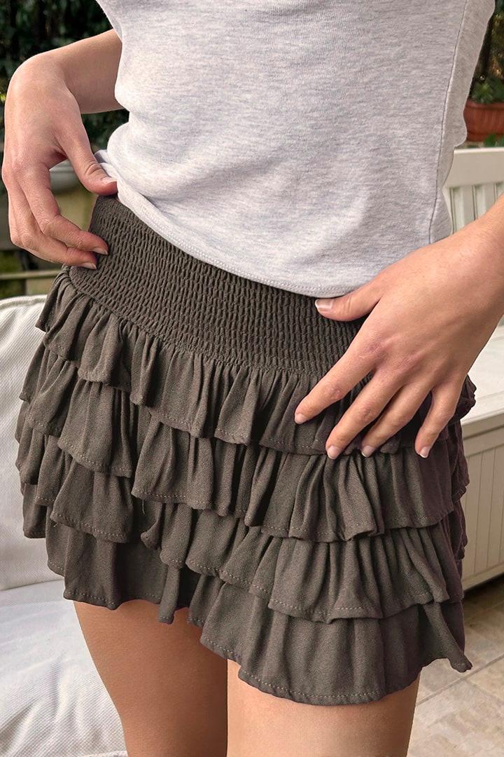 Mini ruffle skort Product Image