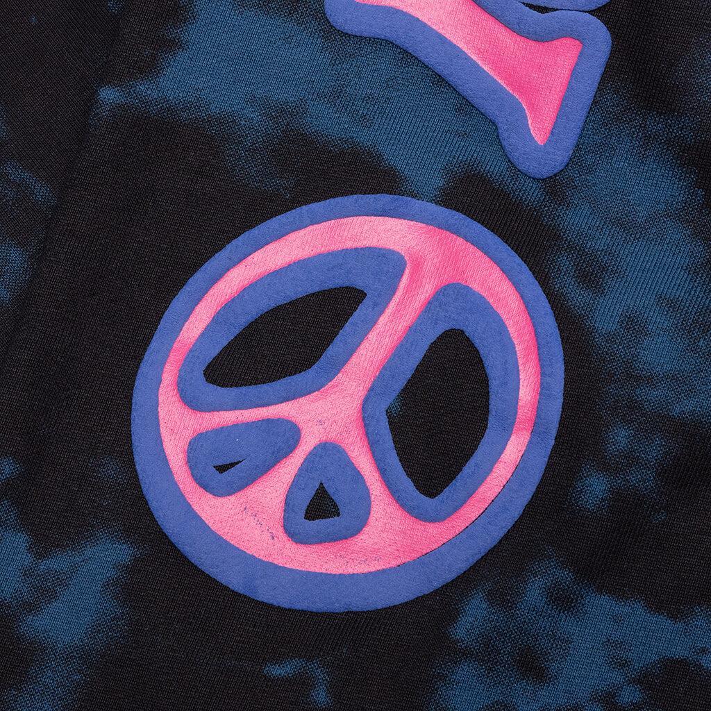 Cali Arc Peace Sweatpants - Navy Smoke Tie Dye Male Product Image