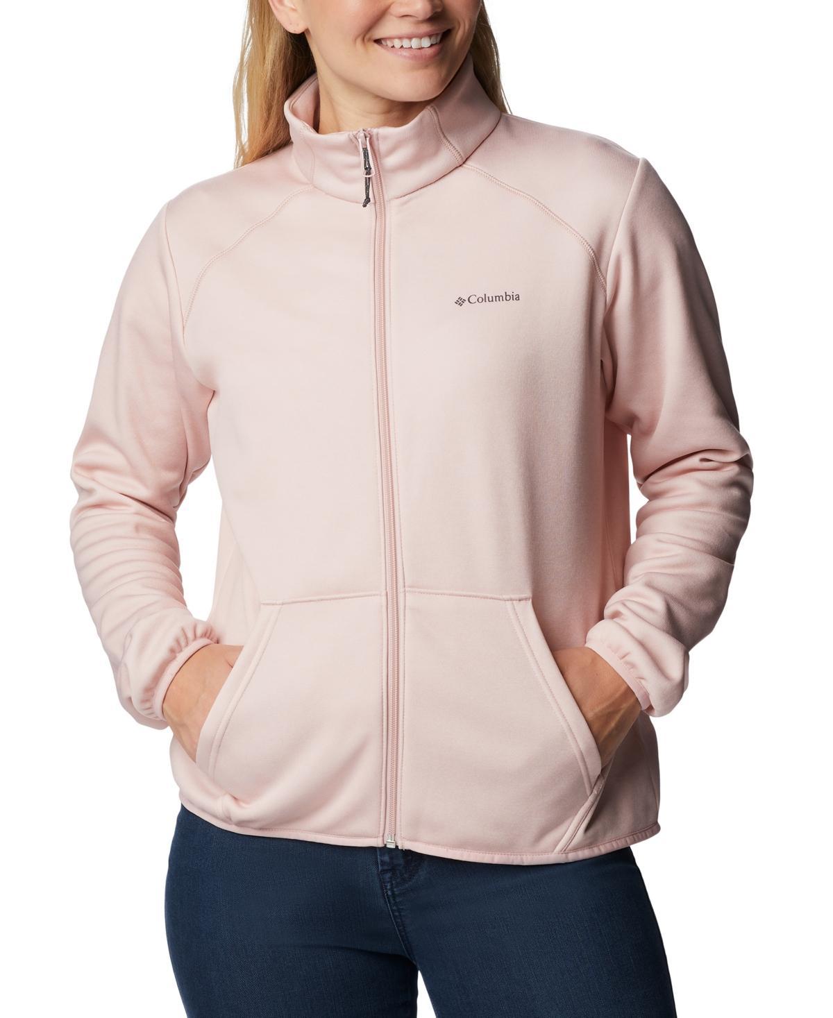 Columbia Womens Col Hike Tech Fleece Full-Zip Jacket Product Image