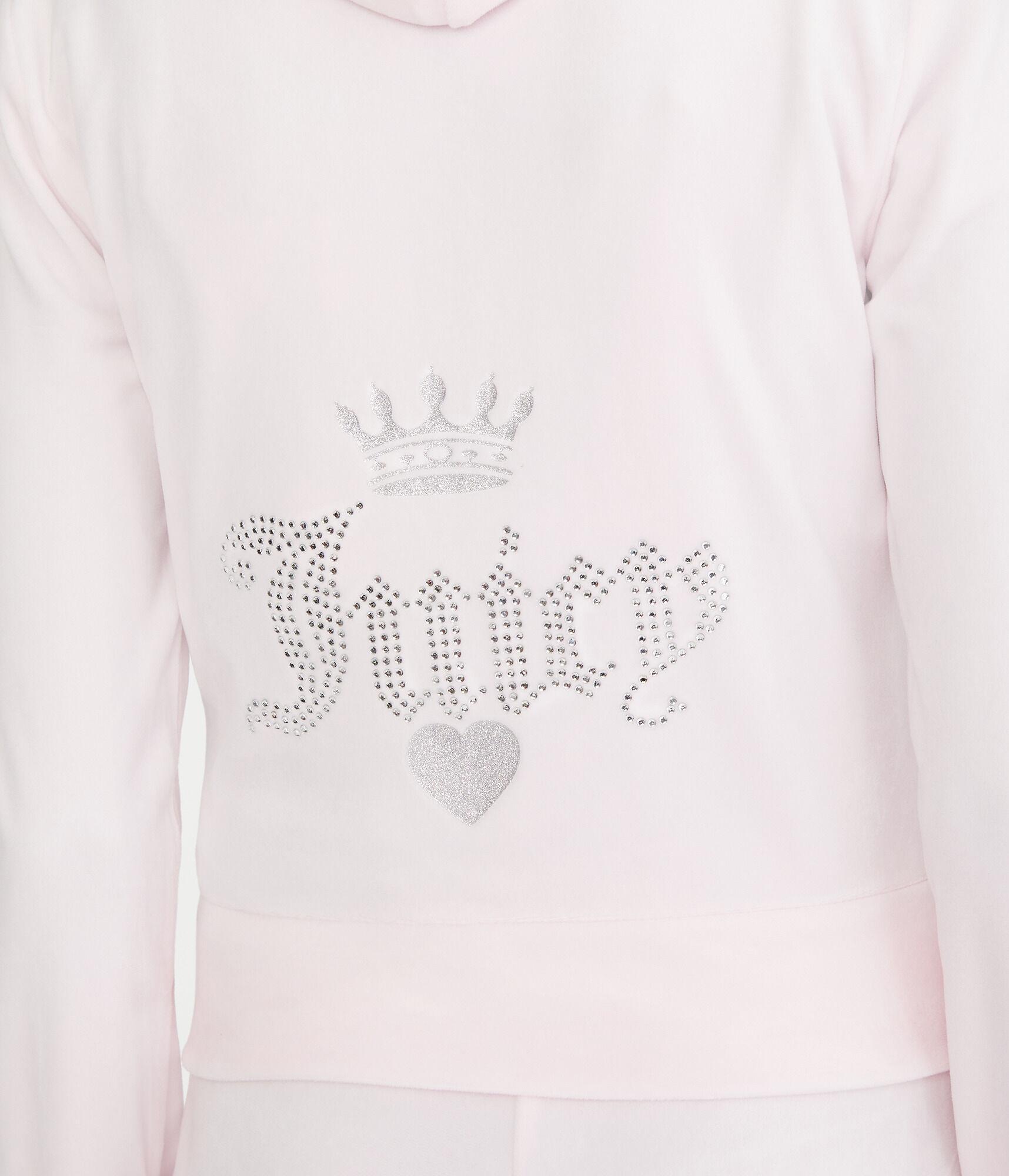 Juicy Couture Bling Velour Full-Zip Hoodie Product Image