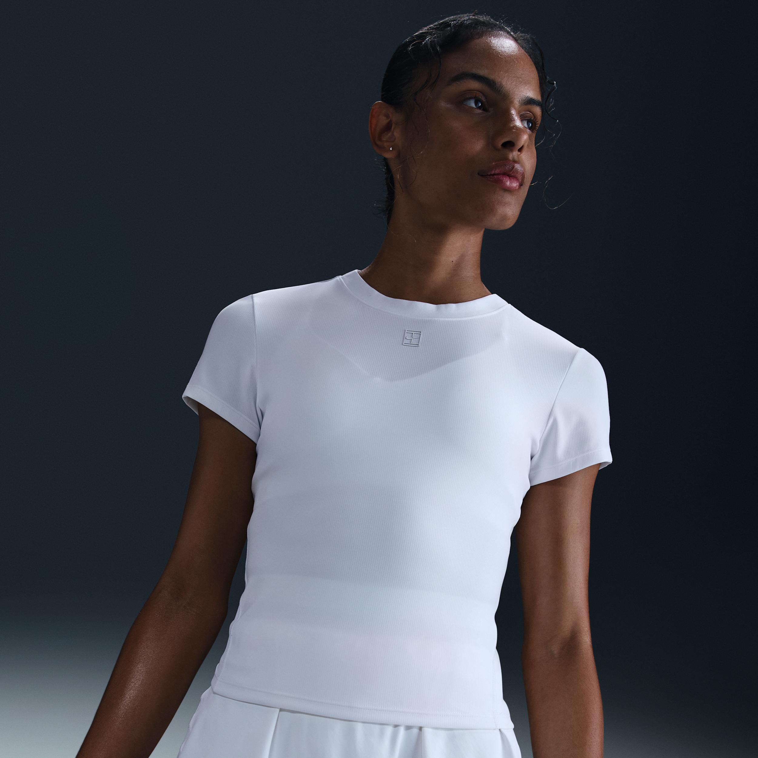 Nike Women's Court Advantage Dri-FIT Short-Sleeve Tennis Top Product Image