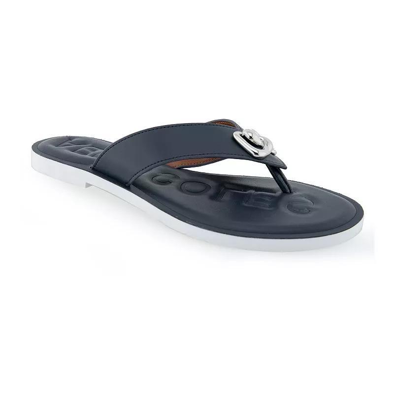 Aerosoles Galen Women's Flip Flop Sandals, Size: 9.5, Blue Pu Product Image