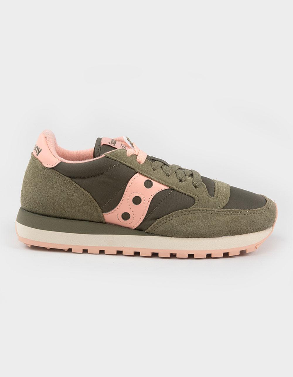 SAUCONY Jazz Original Womens Shoes - OLIVE Product Image