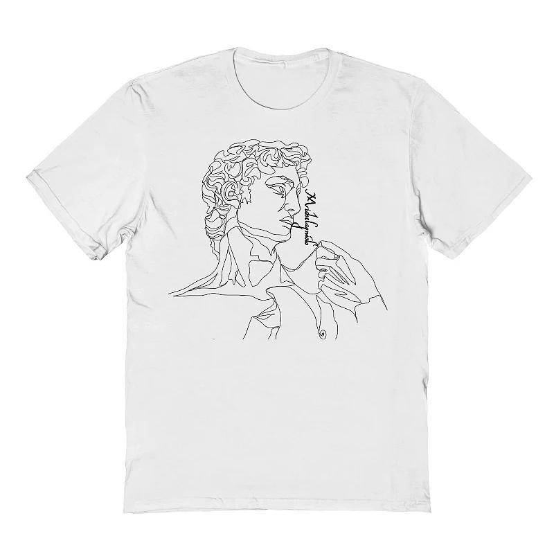 Mens APOH - Michelangelo Lines Graphic Tee Product Image