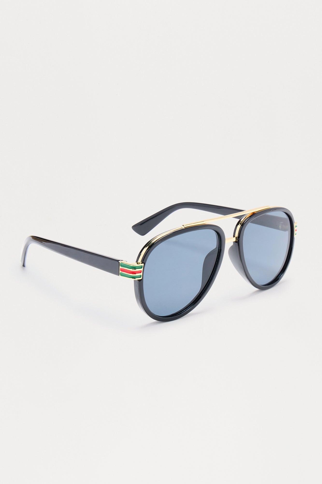 Tegmine Mens Sunglasses - Black/Smoke Male Product Image