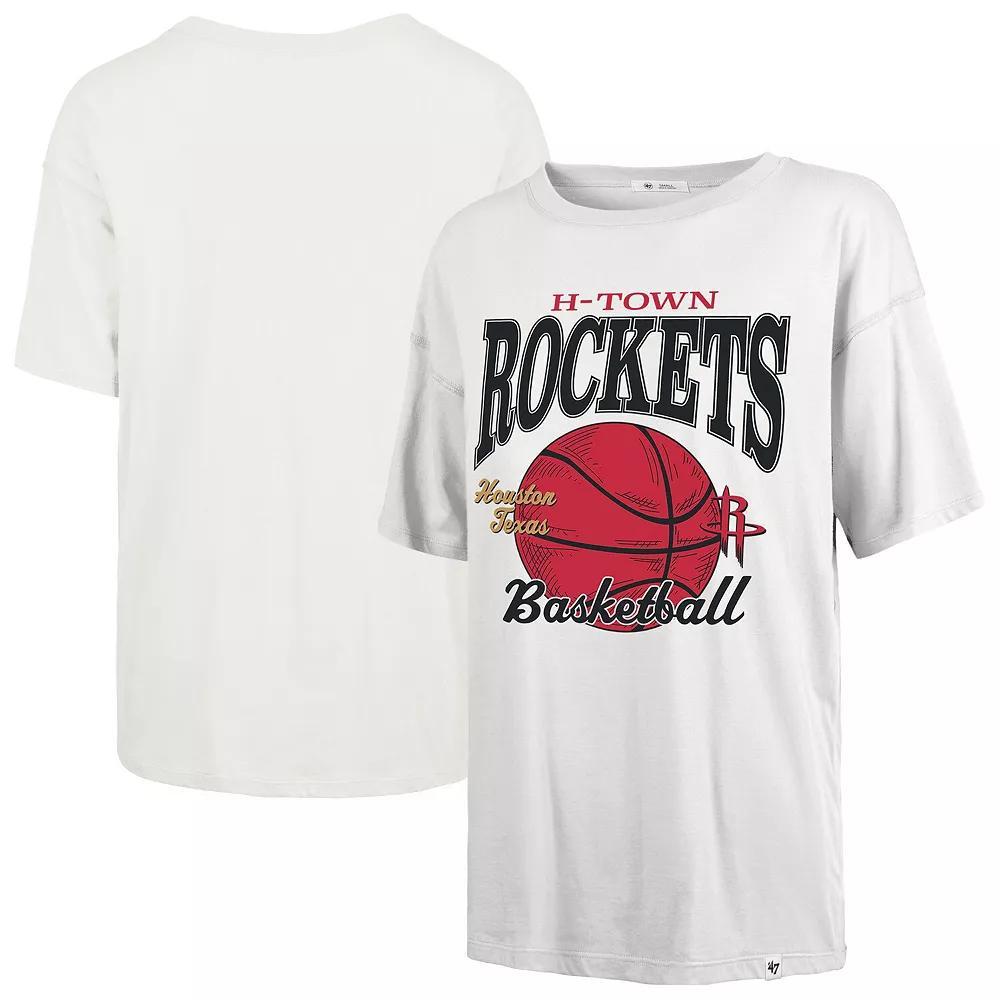 Womens 47 Houston Rockets City Edition Down Court Sadie T-Shirt Product Image