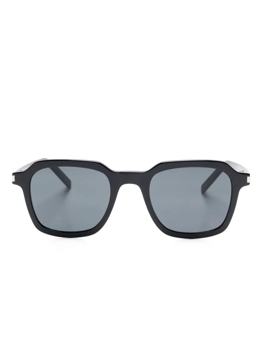 SAINT LAURENT Square-frame Sunglasses In Black Product Image