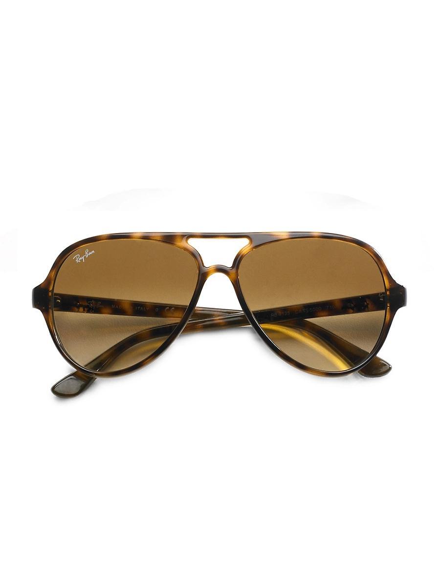 Ray-Ban Brow Bar Aviator Sunglasses, 59mm Product Image