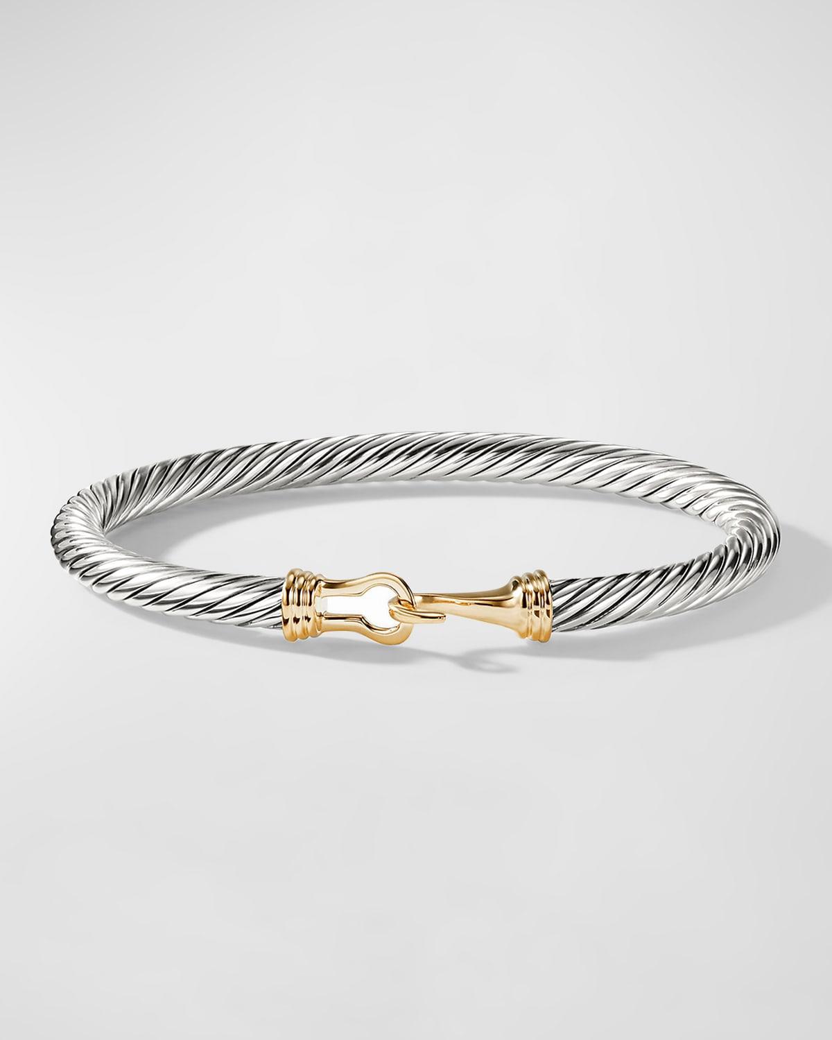 David Yurman Cable Buckle Bracelet with Gold Product Image