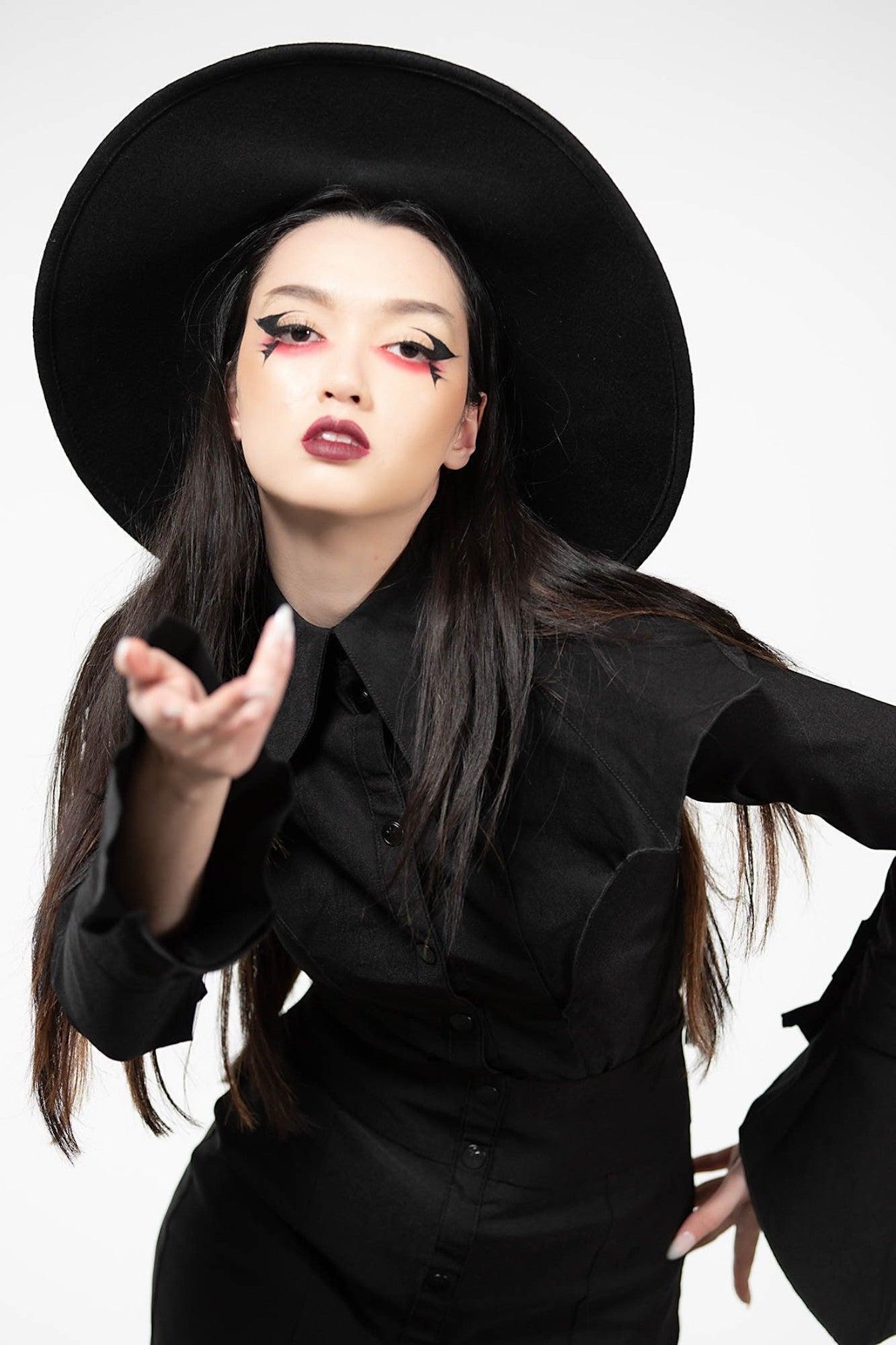 Magda Winged Shirt - Resurrect Female Product Image