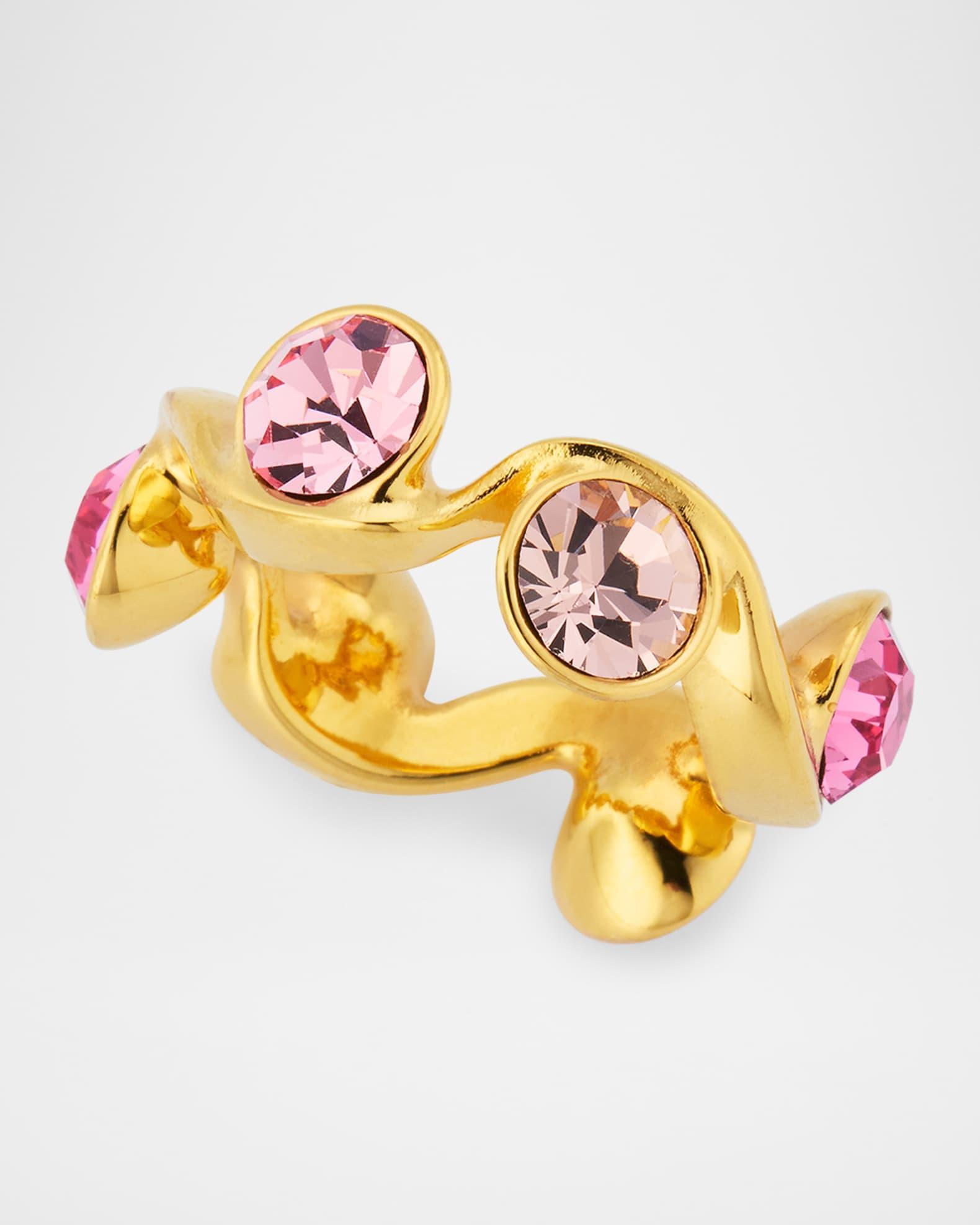 Crystal Wave Ring Product Image