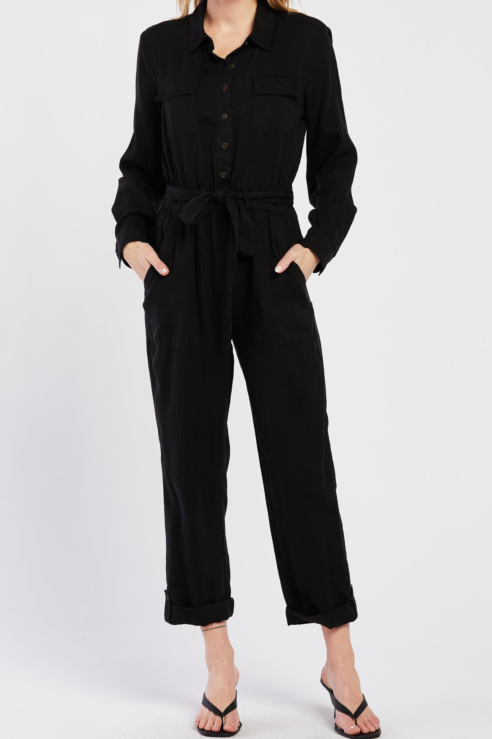 Justice Rolled Tab Sleeve Button Down Midi Dress Flap Chest Pocket Product Image