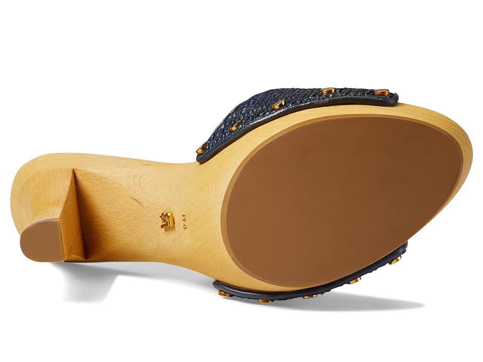 Layne Raffia Slide Clog Sandals Product Image