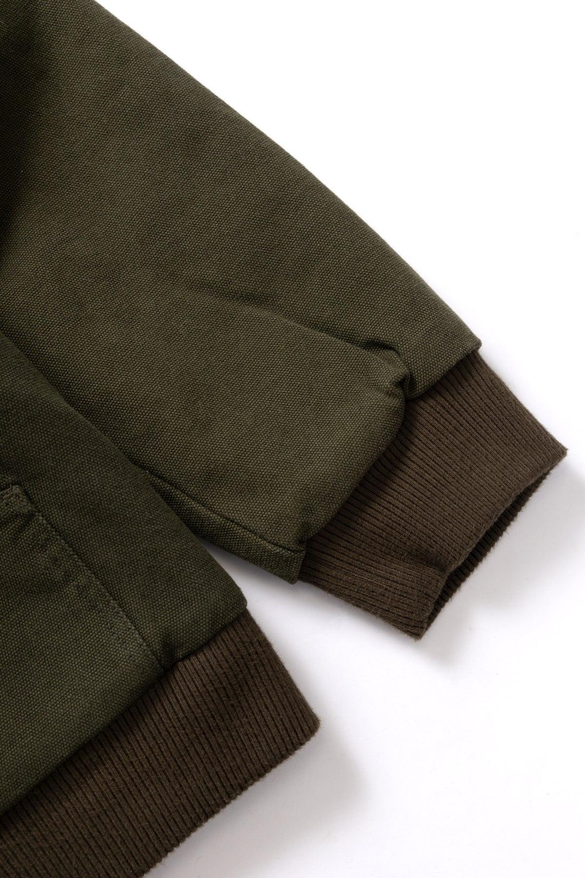 Okonkwo MFG - Canvas Hooded Jacket - Olive Product Image