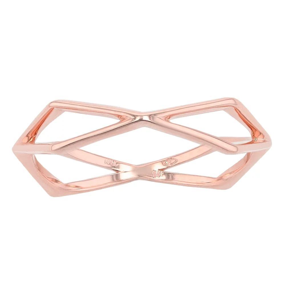 Au Naturale 14k Gold Geometric Ring, Women's, Size: 8 Product Image