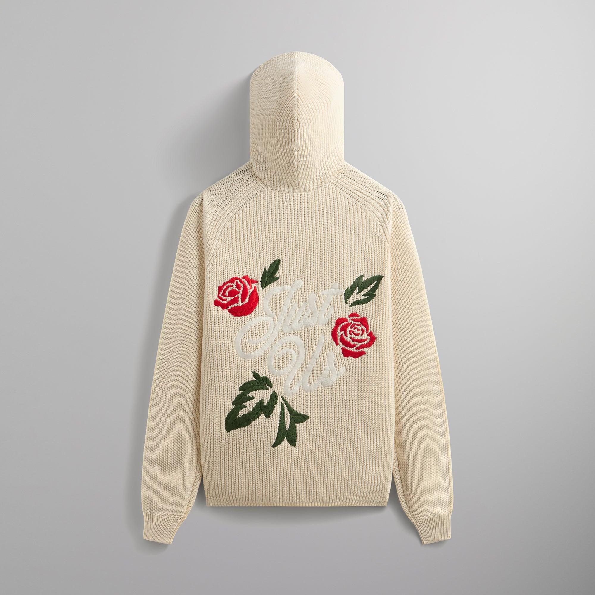 Kith Knit Miles Hoodie - Sandrift Male Product Image