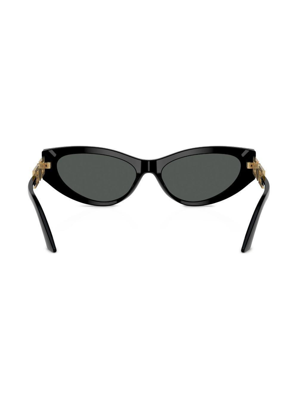 VERSACE Womens Black Ve4454 Logo-embellished Acetate Sunglasses Product Image