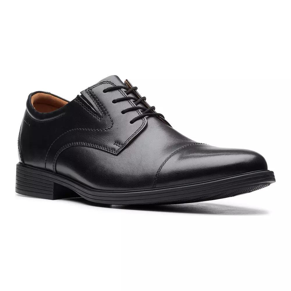Clarks Whiddon Cap Mens Leather Dress Shoes Product Image