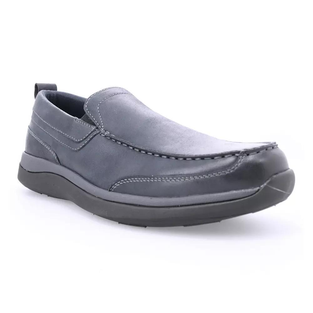 Propet Preston Men's Leather Loafers, Size: 14, Blue Product Image