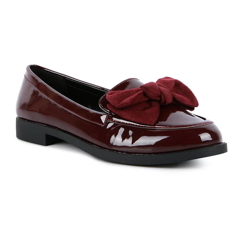 London Rag Bowberry Women's Loafers, Size: 8, Red Product Image
