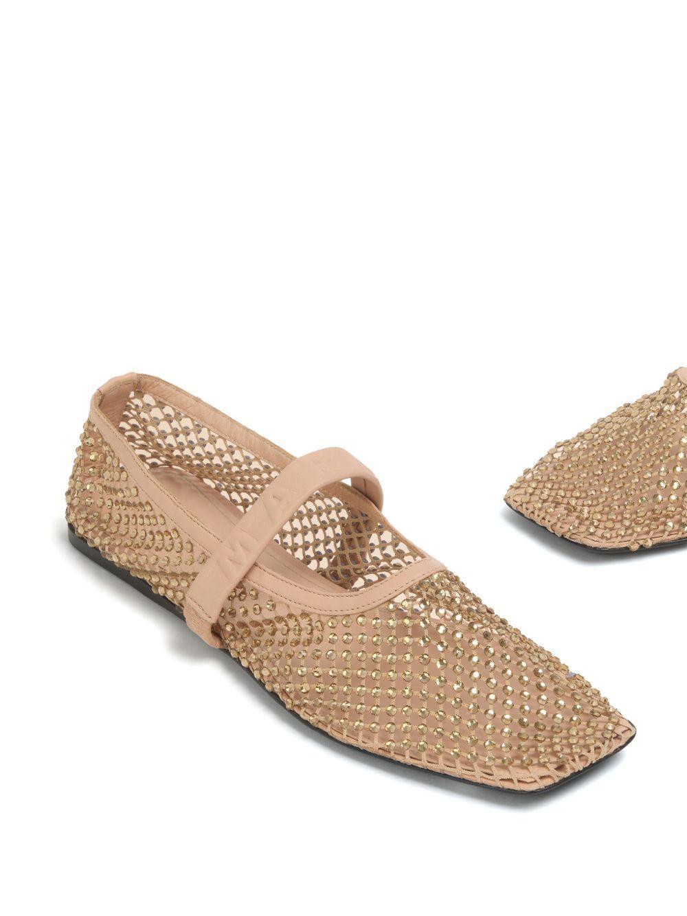 mesh ballerina shoes Product Image