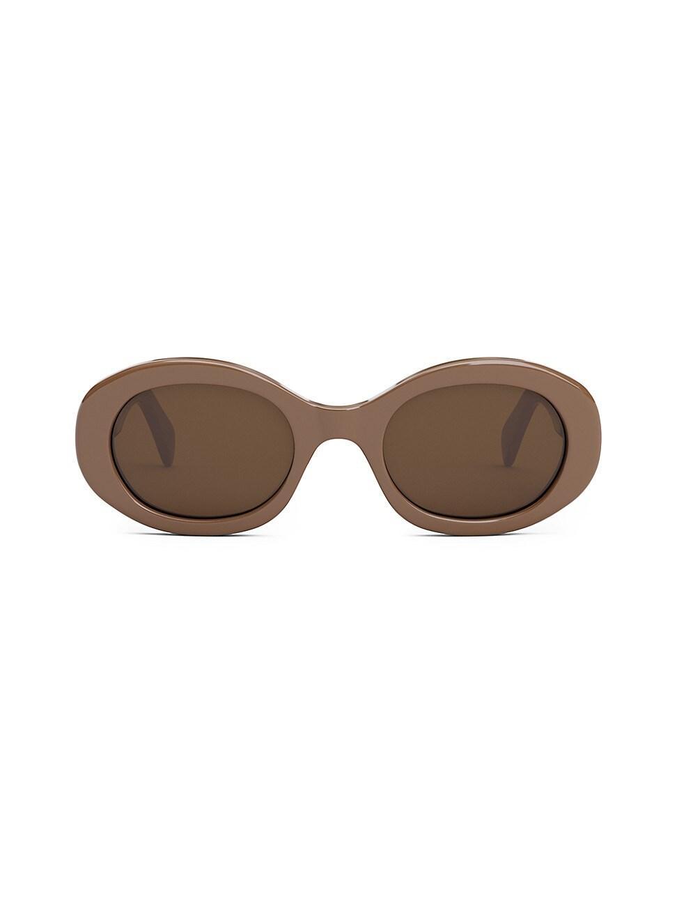 Celine Triomphe Oval Sunglasses, 52mm Product Image