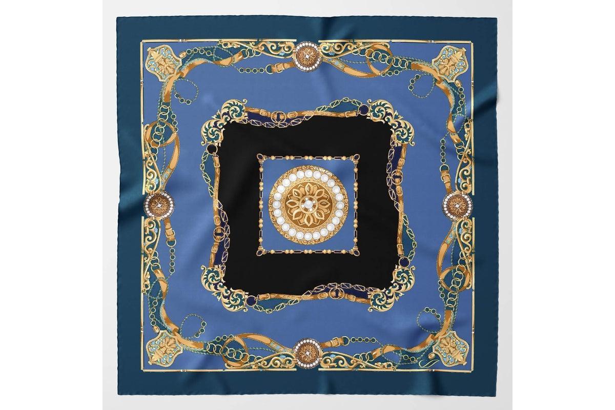 Elizabetta Mens Bernini - Large Silk Pocket Square for Men Product Image