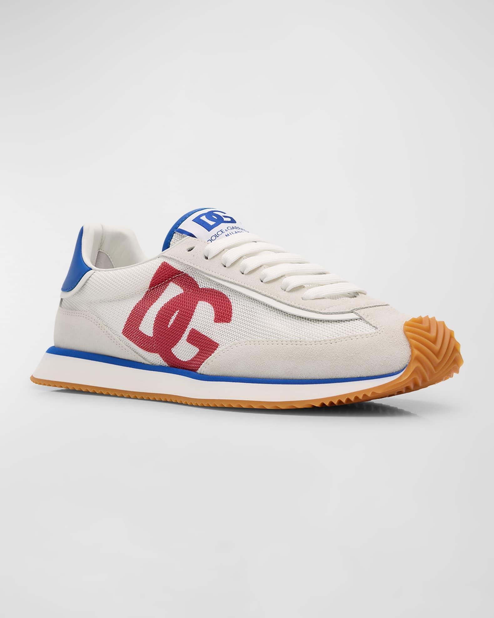 Men's Mixed-Material DG Cushion Sneakers Product Image