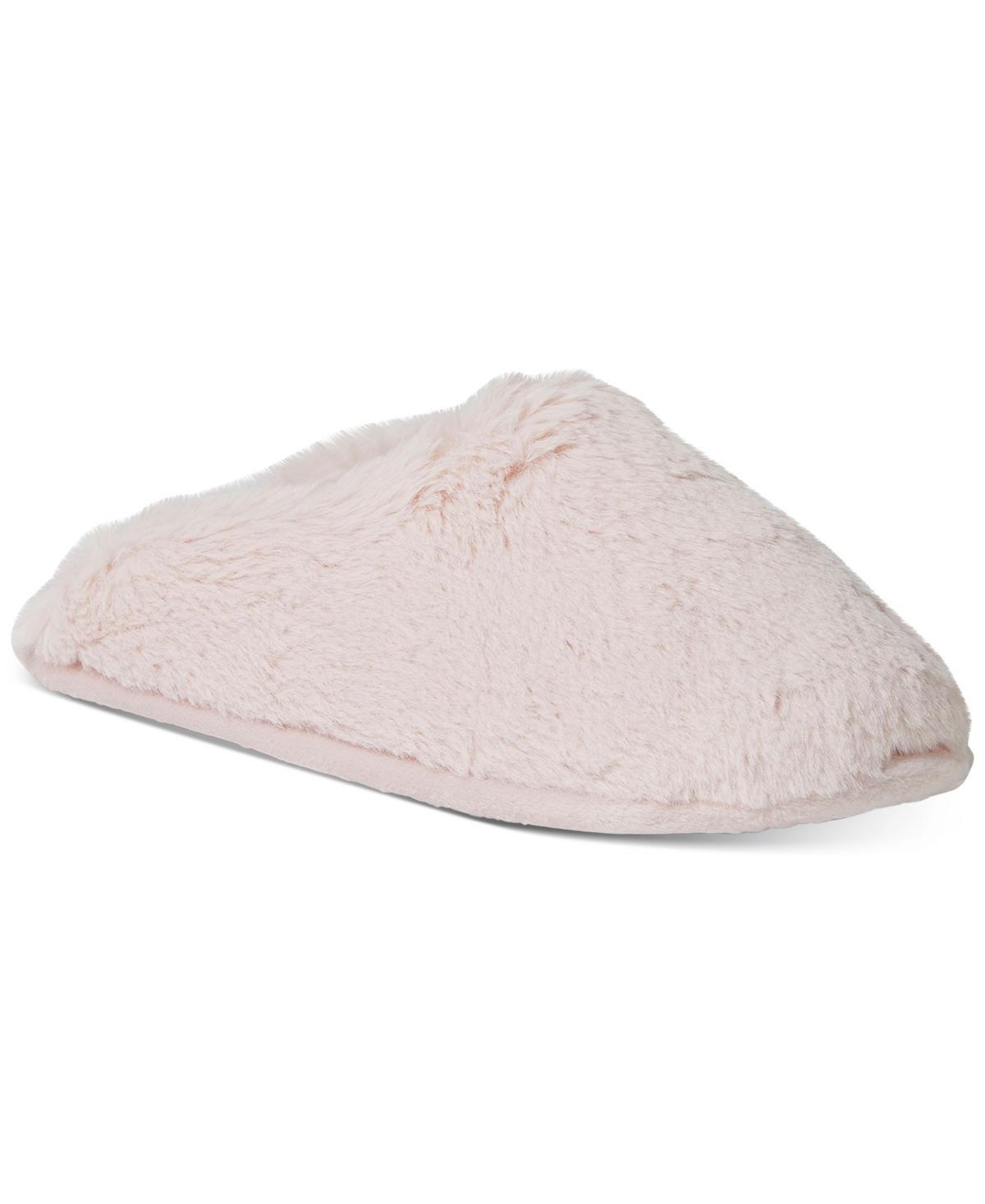 Womens Bailey Furry Closed Toe Scuff Slipper Product Image