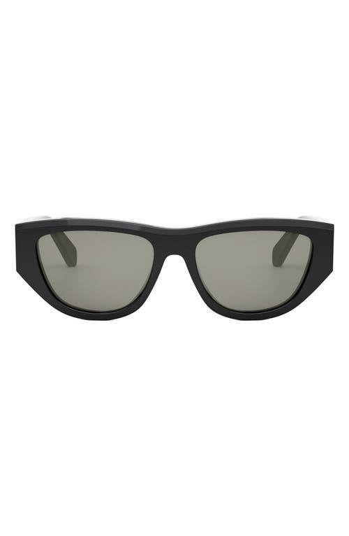 Celine Monochroms Cat Eye Sunglasses, 55mm Product Image
