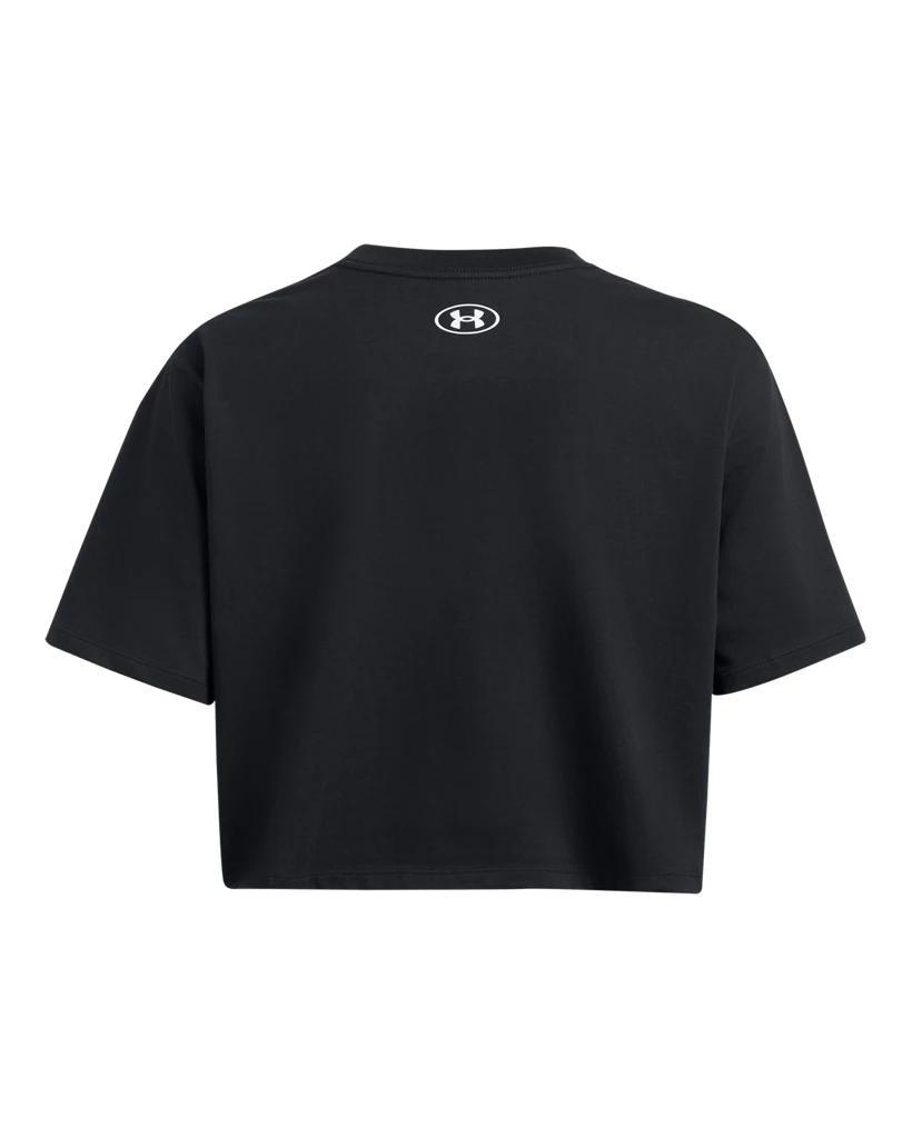 Women's UA Boxy Crop Logo Short Sleeve Product Image