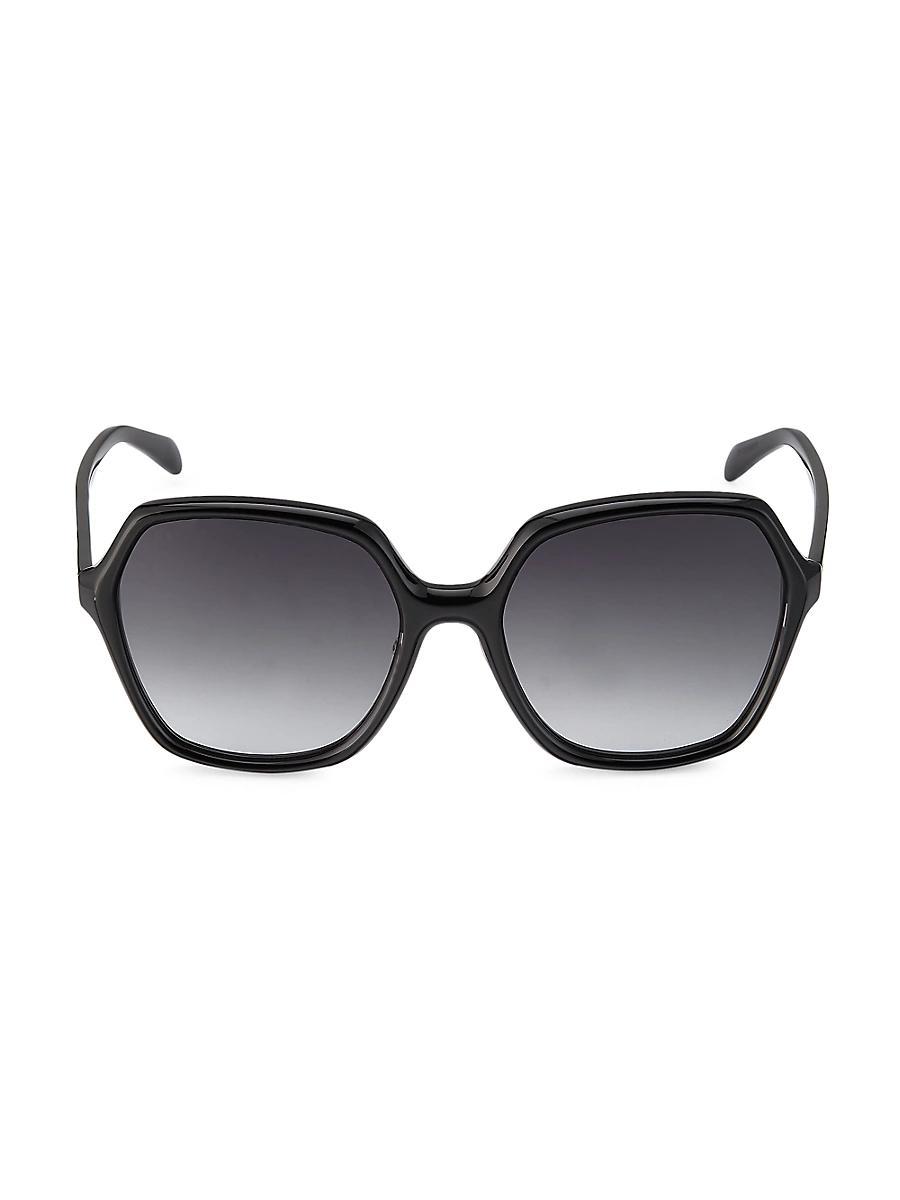 Womens 58MM Geometric Sunglasses Product Image