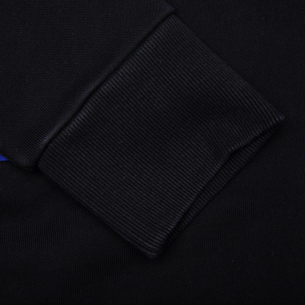 OG Staple Embroidered Hoodie - Black/Blue Male Product Image