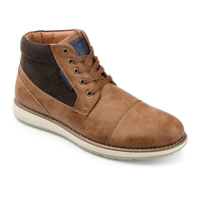 VANCE Jones Men's Cap Toe Ankle Boots, Size: 13 Product Image
