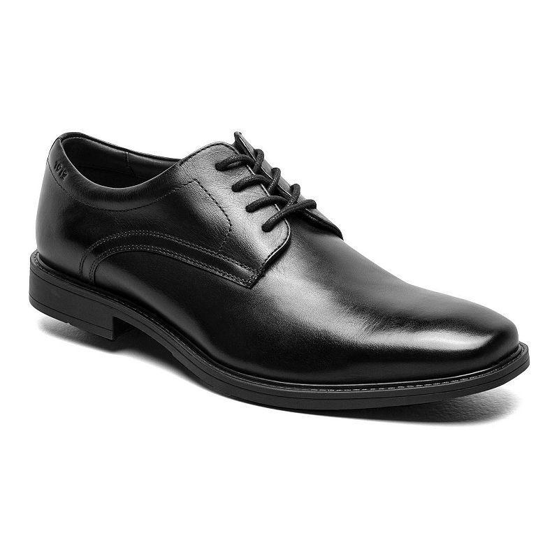 Nunn Bush® Baxter Men's Leather Cap Toe Oxford Dress Shoes, Size: 9, Red Product Image