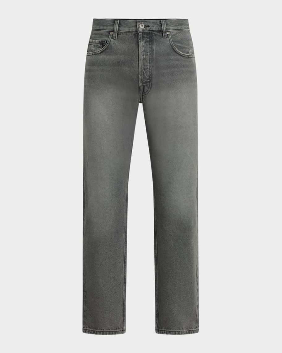 Mens Relaxed Straight-Leg Jeans Product Image