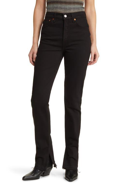 70s High Rise Skinny Boot RE/DONE Product Image