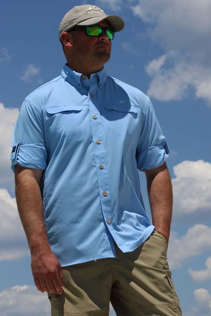 Mojo Sportswear Company Mr. Big Men's Long Sleeve Fishing Button-Up Product Image