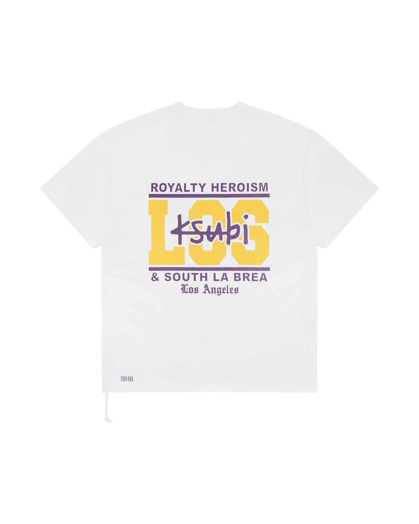 LA AND THE STREETS SS BIGGIE TEE WHITE Male Product Image
