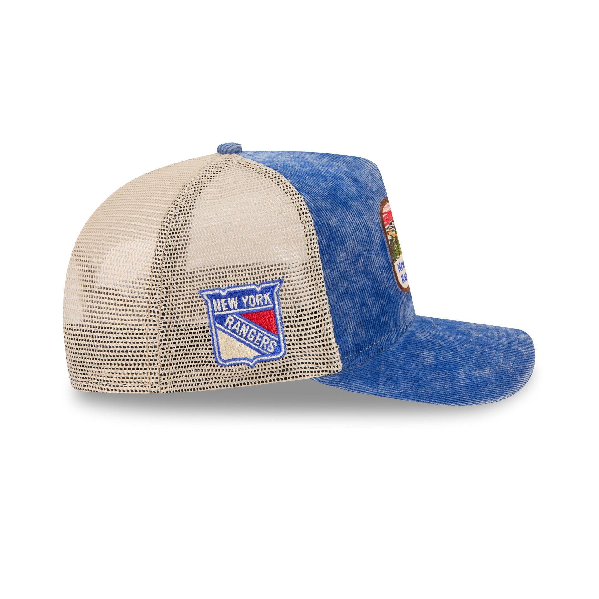 New York Rangers Vintage Landscape 9FIFTY A-Frame Trucker Hat Male Product Image